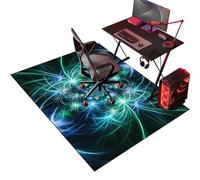 Alfombra Silla Gaming, Alfombra para Silla Oficina con Ruedas, Protector Suelo Silla Ruedas, Alfombra Silla Escritorio Antideslizante, Alfombra Silla Gamer 80 x 120 cm Alfombra Protectora Suelo