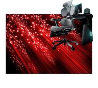 Alfombra Silla Gaming, Alfombrilla de Protección para Suelos Duros, Protector Suelo Silla Ruedas, Tapete de Protección de Madera/baldosas, Antideslizante Insonorizada Protector Suelo 110 x 140 cm