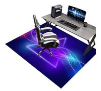 Alfombra Silla Gaming, Alfombrilla para Silla de Oficina, Protector Suelo Silla Ruedas, Tapete de Protección de Madera/baldosas, Alfombrilla para protección de Suelo de Oficina y hogar 110 x 130 cm
