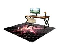 Alfombra Silla Gaming, Alfombrilla para Silla de Oficina Protector Suelo Silla Ruedas, Tapete de Protección de Madera/baldosas, Alfombrilla para Silla de Escritorio para Oficina y hogar 140 x 180 cm