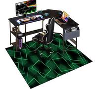 Alfombra Silla Gaming Antideslizante, Protector Suelo Silla Ruedas, Alfombrilla de Protección para Suelos Duros, Tapete Protector de Suelo, Alfombrilla para Silla de Oficina Gaming 90 x 140 cm