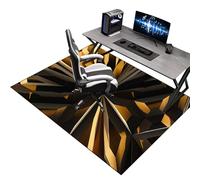 Alfombra Silla Gaming, Protector Suelo Silla Ruedas 130 x 180 cm, Alfombrilla para Silla de Oficina, Alfombrilla de Protección para Suelos Duros, Tapete para Silla de Oficina, Protectora de Piso Duro