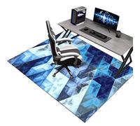 Alfombra Silla Gaming, Protector Suelo Silla Ruedas 80 x 160 cm, Alfombrilla para Silla de Oficina, Alfombrilla de Protección para Suelos Duros, Tapete para Silla de Oficina, Protectora de Piso Duro