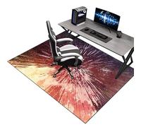 Alfombra Silla Gaming, Protector Suelo Silla Ruedas, Alfombrilla para Silla de Oficina, Alfombra para protección de Suelos Duros, Antideslizante Tapete de Protección de Madera/baldosas 120 x 180 cm