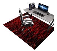 Alfombra Silla Gaming, Protector Suelo Silla Ruedas, Alfombrilla para Silla de Oficina, Alfombra para protección de Suelos Duros, Antideslizante Tapete de Protección de Madera/baldosas 170 x 230 cm