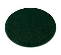Alfombra SOFTY circulo llanura color forest verde circulo 200 cm