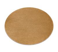 Alfombra SOFTY circulo llanura color sólido oro circulo 120 cm
