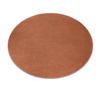 Alfombra SOFTY circulo llanura color sólido terracota circulo 200 cm