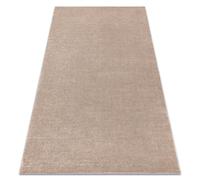 Alfombra SOFTY llanura color sólido beige 160x220 cm