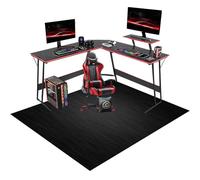 Alfombra Suelo Gaming, Alfombrilla para Silla de Oficina, Alfombras Gaming Oficina Suelo tapete de protección de Madera/baldosas, Alfombrilla Protectora de Suelo, Alfombras para Sillas 100 x 140 cm