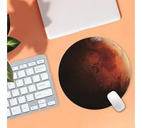 Alfombra Teclado PC Circular con Alfombrilla de ratón de Estilo Ordenador ////JupiterFor Juego Regalo Alfombrillas de ratón para Ordenador portátil Tapete Escritorio (E, One Size)