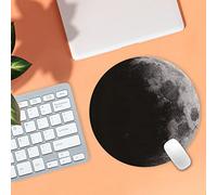 Alfombra Teclado PC Circular con Alfombrilla de ratón de Estilo Ordenador ////JupiterFor Juego Regalo Alfombrillas de ratón para Ordenador portátil Tapete Escritorio (C, One Size)
