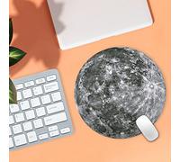 Alfombra Teclado PC Circular con Alfombrilla de ratón de Estilo Ordenador ////JupiterFor Juego Regalo Alfombrillas de ratón para Ordenador portátil Tapete Escritorio (B, One Size)