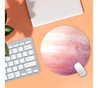 Alfombra Teclado PC Circular con Alfombrilla de ratón de Estilo Ordenador ////JupiterFor Juego Regalo Alfombrillas de ratón para Ordenador portátil Tapete Escritorio (D, One Size)