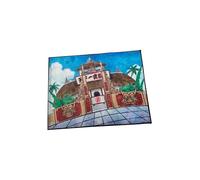 Alfombra Tenkaichi Budokai Dragon Ball 80x60 cm - Oficial y Colorida