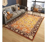 Alfombra térmica de grafeno de 160 x 240 cm, alfombra eléctrica de calentamiento rápido con temporizador, calentador de pies para sala de estar, dormitorio y oficina, calentador de espacio de bajo