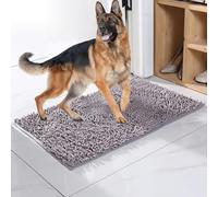 Alfombra Ultraabsorbente for Perros - Tapete de Puerta Atrapasuciedad Interior para Patas Embarradas y Fangosas