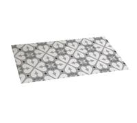 Alfombra vinílica acolchada croma bcn en color gris 50 x 110 cm