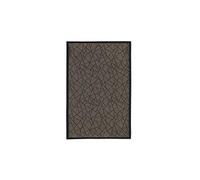 Alfombra vinílica de PVC para Exterior marrón contemporánea de 60x90 cm - LOLAhome