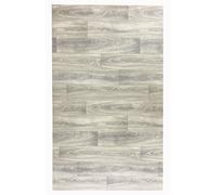 Alfombra Vinílica Efecto parquet Cocina Salón - Varios Tamaños - (Textura Madera Nogal 200x200cm), Lavable Antideslizante, Revestimiento Suelo y Resistente Salon baño hogar Cocina Pasillo