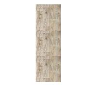 Alfombra Vinílica Efecto parquet Cocina Salón - Varios Tamaños - (Textura Madera Roble 65x550 cm), Lavable Antideslizante, Revestimiento Suelo y Resistente Salon baño hogar Cocina Pasillo