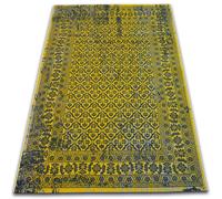 Alfombra VINTAGE Flores 22209/025 amarillo 80x150 cm