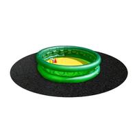 Alfombra y Bañera grande antideslizante lavable | Base De Suelo Para Piscina Spa De 3,7 Metros para Interior, Exterior, Jardín, Patio, Césped, Piscina, Terraza, Cubierta y