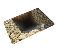 Alfombras 3D Ilusión Óptica - Felpudo Antideslizante Sin Fin Del Abismo, Tapete Para Puerta Delantera Para Interiores Y Exteriores, Dormitorio, Baño, Entrada, Pasillo, Sala De Estar, Decoración Del Ho