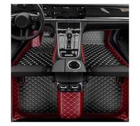 Alfombras Coche para Benz ML Clase W164 2005-2011 Accesorios Interiores Alfombra Rompecabezas Dos Colores Alfombrillas Estilo Personalizado Coche(Wine Red Black)