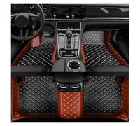 Alfombras Coche para Ford para Edge 7Seat 2023 2015-2019 2020-2022 para Fiesta 2009-2017 Alfombrillas Coche Cobertura Completa(Brown Black)
