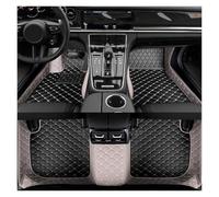 Alfombras Coche para Serie 1 E87 4 Puertas 2004-2013 Alfombra Rompecabezas Dos Colores Alfombrillas Coche Estilo Personalizado(Gray Black)