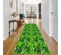 Alfombras Corredoras Pasillo Anchas Verde Antidesgarro Forro de Caucho 3/3,5/4/4,5/5/6/7/8/9Metro Mato Piso para Hotel Pasaje Finca Alfombra Zona(90 * 900cm)