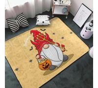 Alfombras de área de Halloween para decoración de sala de estar - Halloween Happy Old Man E 3 x 5 pulgadas, alfombras lavables suaves para dormitorio, antideslizantes, decoración de Halloween para