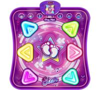 Alfombras de Baile para Niños, Tapete de Danza para Criança iluminado con Bluetooth y 5 Modos de Juego Juguetes Niños, Regalos de Cumpleaños de Navidad para Niños y Niñas de 3 4 5 6 7 8+ Años o más