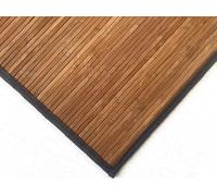 Alfombras de Bambú Natural Antideslizante-Varias Medidas y Colores Disponibles-Resistente al Agua, Ecológica y Fácil de Limpiar-Ideal para Baño, Cocina, Salón, Pasillo y Mascotas 120 X 170, DB901A