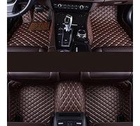 Alfombras de Coche Moqueta para Civic para Odyssey para CRV Alfombrillas Personalizadas Automóvil Impermeable Automóvil Revestimientos Automóvil 5 Asientos Alfombra del Piso del Coche(Café)