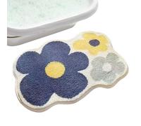 Alfombras de ducha para baño, alfombra de baño de secado rápido, lavable a máquina, limpiador de pies, elegante accesorio de ducha para el hogar, hospitales, hoteles, dormitorios