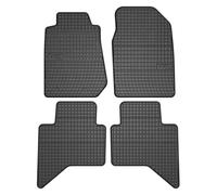 FROGUM El Toro Alfombrillas para Coche para Todo el año para Isuzu D-MAX II 2011-2019 | Material Resistente | Borde Protector de 1,5 cm