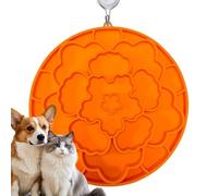 Alfombras De Lamer para Perros, Plato para Mascotas De Silicona De Doble Cara, Cuenco para Gatos De Comida Lenta con Ventosas, para Mascotas Gatos Cachorros Aburrimiento Entrenamiento