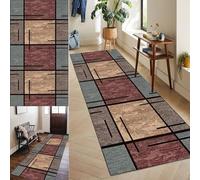 Alfombras de Pasillo 120 x 240 cm Alfombras Pasillo Largas Antideslizante Alfombra Estrecha de Pasillo Alfombra Cocina Alfombra Corredor para Entrada Hall Cocina Lavanderia Sala de Estar Dormitorio