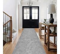 Alfombras de pasillo antideslizantes, 100 cm, 1,5 m, 2 m, 250 cm, 300 cm, 4 m, 5 m, 6 m, alfombras grises extralargas, ancho 60 cm, 80 cm, 100 cm, 120 cm, fácil cuidado, tapete para puerta de pelo baj