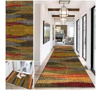 Alfombras de Pasillo Larga 60 x 100 cm Alfombra Corredor Antideslizante Alfombra Entrada Interior Larga Alfombra Cocina Lavable Alfombras de Pasillo para Cocina Lavadero Entrada Dormitorio Comedor