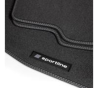 Alfombras de Piso Sportline para Audi A4 8E B6 B7 2000-2008 Set 4