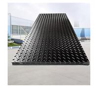 Alfombras de protección para maquinaria Pesada Reutilizables Alfombras temporales de HDPE para Acceso a Obras Montaje rápido Tablas de Carretera portátiles(15 mm Thick)