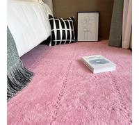 Alfombras de retazos, alfombra de espuma de rompecabezas de felpa, azulejos antideslizantes con acolchado para uso en interiores