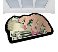 Alfombras estéticas para dormitorio - Alfombrillas para puertas 100 Dollar Bill Money Carpet | Alfombra para puerta de dinero, alfombras de cocina antideslizantes, alfombra de alfombra de dinero en