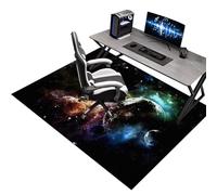 Alfombras Gaming Oficina Suelo 120 x 140 cm Alfombrilla para Silla de Oficina Gaming, Alfombrilla Protectora de Piso Duro, Alfombra Antideslizante Silla Gaming, Gaming Protector de Suelo antiarañazos