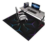 Alfombras Gaming Oficina Suelo 80 x 120 cm Alfombrilla para Silla de Oficina Gaming, Alfombrilla Protectora de Piso Duro, Alfombra Antideslizante Silla Gaming, Gaming Protector de Suelo antiarañazos