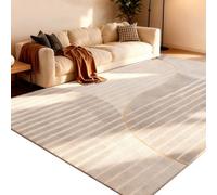 Alfombras Modernas, Alfombras Suaves Antideslizantes para Salón, Dormitorio, Cuarto Infantil, Piano, Batería(Negro,200cmX350cm)