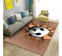 Alfombras Panda Gaming De Animales Bonitos En Terciopelo Francés Impresión 3D Alfombra Antideslizante Decorativa Para El Hogar Suave Y Lavable Sin Desprendimiento De Pelos (COLOR 1,160x230cm)